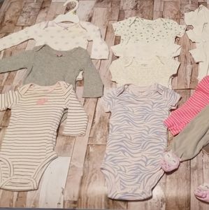 3 month Carter's girl Lot